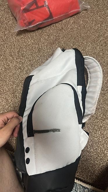 шлем очки: Рюкзак Nike Elite (баскетбольная серия) - Цвет: белый с черными и — 3