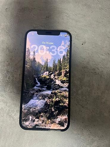 Apple iPhone: IPhone 12 Pro, Б/у, 128 ГБ, Серебристый, Чехол, 72 % — 1