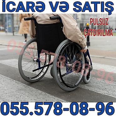Tibbi məhsullar: Manual təkərli əlil arabası – icarə və satış xidməti - Rahat — 1