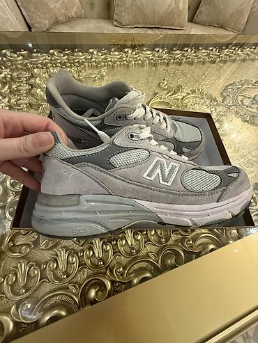 Кроссовки New Balance 993, «Made in USA», серый цвет (Grey). -