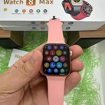 Наручные часы: Apple Watch ⚜️4-Reng var qara rozvu goy gumuş ⚜️Sosial şəbəkə — 4