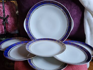 Kuhinjski setovi: Servis za torte,kolace iz 1945 do 1958godine. Bohemija Carlsbad na lalafo.rs — 1 Kuhinjski setovi: Servis za torte,kolace iz 1945 do 1958godine. Bohemija Carlsbad — 1