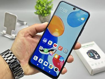 green lion: Redmi, Redmi Note 11, Б/у, 128 ГБ, цвет - Синий, 2 SIM — 2