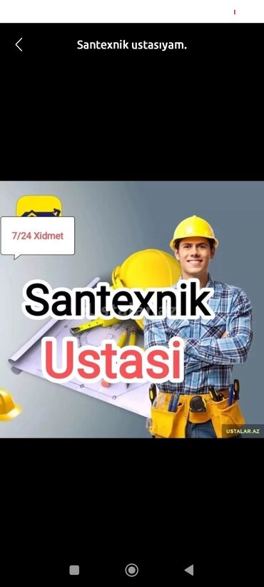 Digər trenajorlar: Santexnik ustası. 6 ildən artıq təcrübə