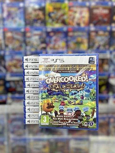 ps2 oyun diskleri: PS5 üçün "Overcooked" oyun diski ✅Taksit kartları (birkart, tamkart) — 1