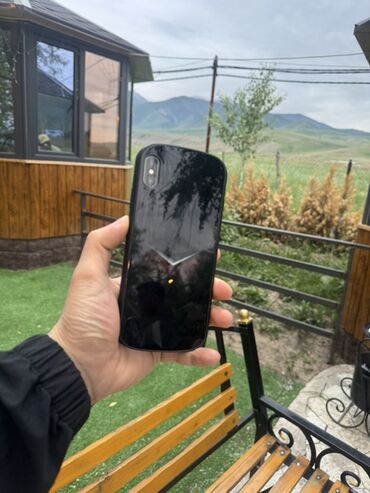телефон айфон x: IPhone X, 64 ГБ, Черный, Защитное стекло, Чехол, Кабель, 76 %