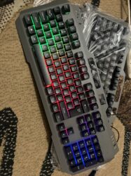 клавиатура мыш: Клавиатура, Мембранная, Проводное подключение, Размер: 100%