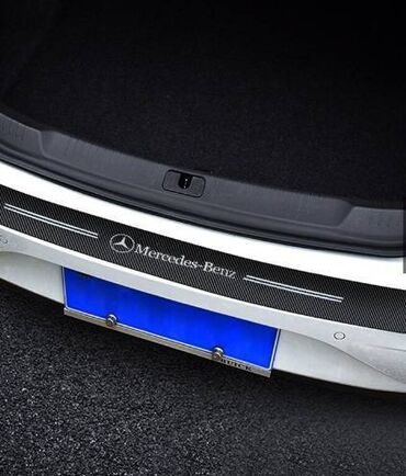 Tuning oprema: Stiker za branik automobila - karbon MERCEDES Stiker za zadnji branik — 3