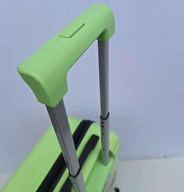 Rančevi, torbe i koferi: Dečji kofer na točkiće – zeleni, sa motivom simpatičnog dinosaurusa - — 4