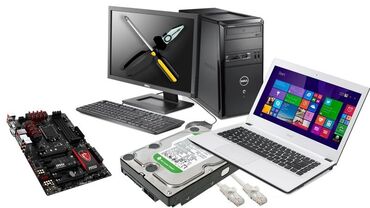 Kompüter ehtiyyat hissələri: Kompyuterlərin formatı,windows 7,8,10,11 yazılması.donma kasma kimi