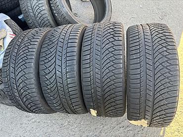 Шины: Шины 245 / 45 / R 18, Зима, Б/у, Комплект, Легковые, Корея, Kumho — 2