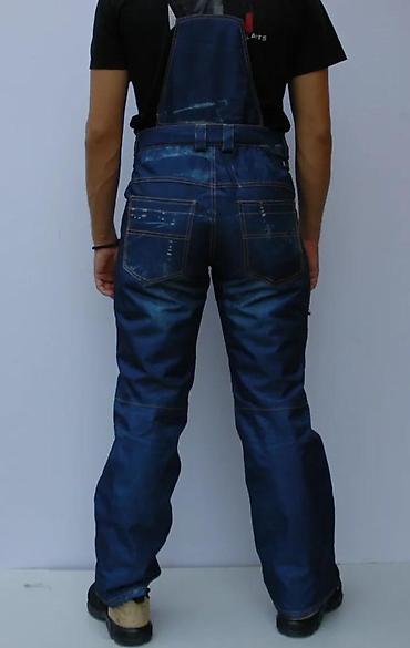 Farmerke: Muške farmerke tamnoplave boje sa ravnim nogavicama, idealne za — 5