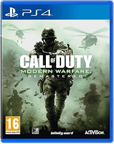 call center: Ps4 call of duty modern Warfare remastered