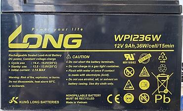 eco spirt: LONG WPI236W akkumulyator – doldurula bilən, möhürlənmiş — 1