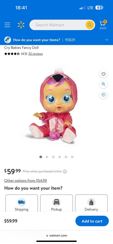 детские бу игрушки: Продаю бу куклу cry babies,состояние хорошее,оригинал,заказывала со