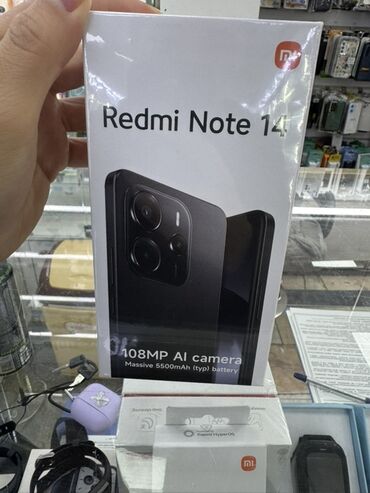 аккумуляторы для телефонов: Redmi, Redmi Note 14, Новый, 256 ГБ