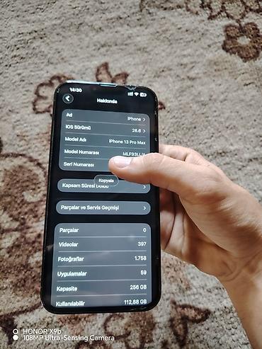xs max 256: IPhone 13 Pro Max, 256 GB, Blue Titanium, Face ID, Simsiz şarj — 4