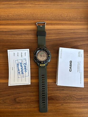 Qol saatları: İşlənmiş, Qol saatı, Casio, rəng - Yaşıl — 2
