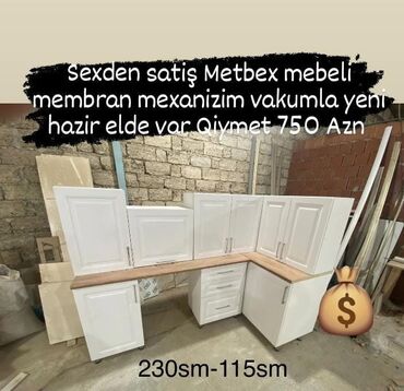 masa metbext: Mətbəx mebeli sifarişlə hazırlanır