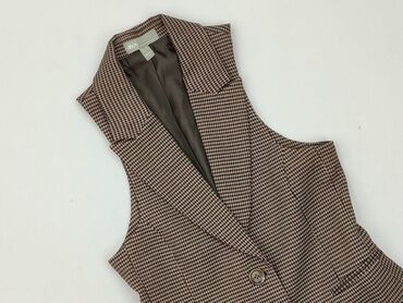 wzór na sweter piórkowy: Asos, Women`s waistcoat, size 2XS (EU 32)