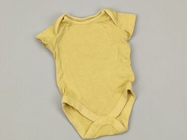 body żółte: Body, Mothercare, 0-3 m, 
stan - Zadowalający