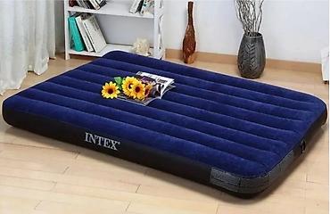 downy: Надувной матрас Intex 99х191х25см "Classic" до 136кг Надувной матрас — 6