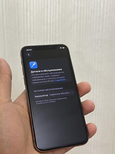 Apple iPhone: IPhone 11 Pro, Б/у, 64 ГБ, Золотой, Чехол, Кабель, 71 % — 6