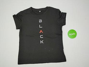 czarna: Black, T-shirt damski, rozmiar M — 2