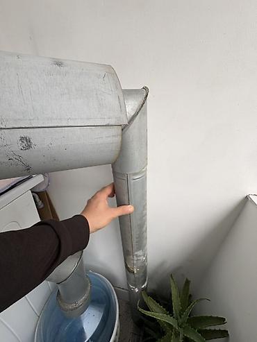 bal: Havalandırma borusu, Qofrasız, Paslanmaz polad, 110 mm, İşlənmiş — 1