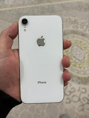 Apple iPhone: IPhone Xr, 128 ГБ, Белый, Чехол, 80 % — 1
