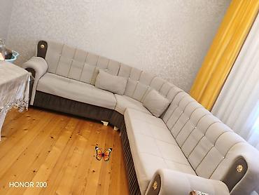 Künc divan – kod 6028 - Model: künc formasında salon divanı - Rəng