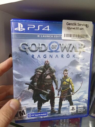 Video oyunlar üçün aksesuarlar: God of War, Ekşn, Disk, PS4 (Sony Playstation 4)