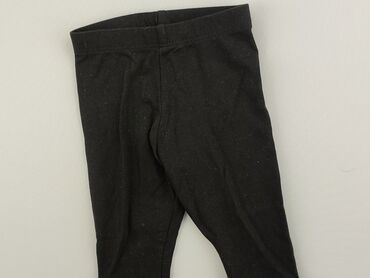 czarne legginsy z siateczką: Legginsy, H&M, Wcześniak, stan - Bardzo dobry