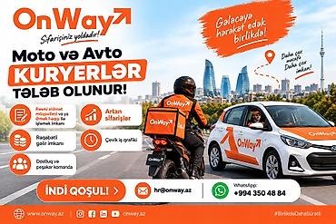 Moto-kuryer tələb olunur, Aylıq ödəniş lalafo.az -da — 1 Moto-kuryer tələb olunur, Aylıq ödəniş — 1