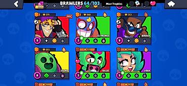 Другое: Brawl Stars hesabı - Kuboklar: 22,677 (ən yüksək 22,680), Trophy Road — 10