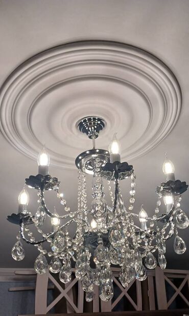 sumqayit corek zavodu: Çılçıraq, 8 lampa, Şüşə