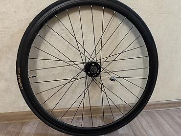 Велозапчасти: Переднееколесо 26 Диаметр: 26 Обод: двойной алюминиевый, под — 3