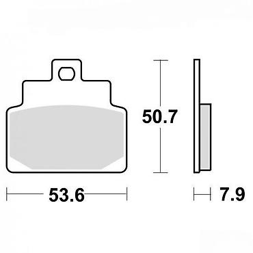 traktor 533 cena: TRW kočione pločice za motocikle – set za jednu čeljust - Tip: disk — 2