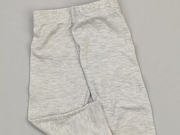 cienkie legginsy bawełniane: Legginsy, 3-6 m, stan - Zadowalający