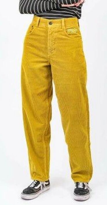 джинсы мом: Джинсы цвет - Желтый