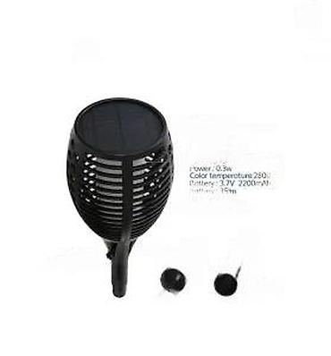 Baštenska rasveta: Solarna LED baštenska baklja – efekat treperave vatre - Dekorativna — 24