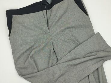 materiałowe spodnie rozszerzane: Material trousers, XL (EU 42), condition - Perfect