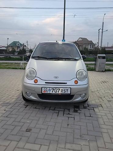 араба ош: Daewoo Matiz: 2007 г., 0.8 л, Механика, Бензин, Хэтчбэк — 1