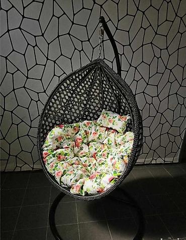 Ležaljke i ljuljaške: Ljuljaska jaje ATHENY XXL korpa Prelepe i UNIKATNE boje -Jastuci su — 10