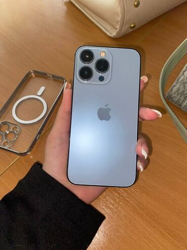 мониторы 60 гц: IPhone 13 Pro, Sierra Blue, Каптама, 76 %