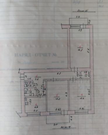 60: 3 комнаты, 60 м², Филармония Индивидуалка, 5 этаж, Старый ремонт — 9