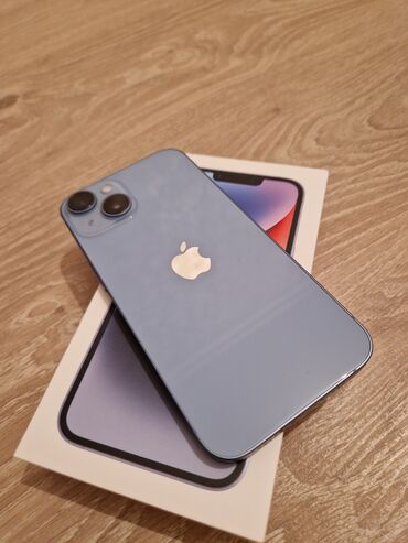 ipad 6 qiymeti: IPhone 14, 128 GB, Mavi, Zəmanət, Simsiz şarj, Face ID