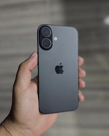 iphone qq: IPhone 16, 128 GB, Qara, Zəmanət, Simsiz şarj, Face ID — 2