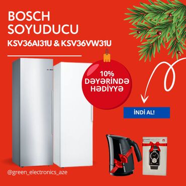 enerji soyuducu: 1 qapılı Bosch Soyuducu Satılır, Kredit var