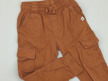 butelkowa zieleń spodnie: Sweatpants, Lindex Kids, 5-6 years, 110/116, condition - Good